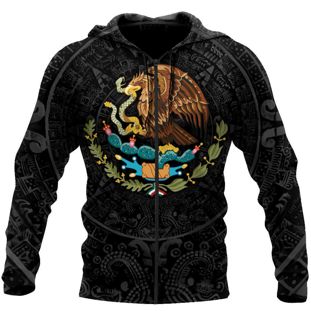 Mexican Aztec Warrior 3D All Over Printed Shirts For Men and Women QB06292002 - Amaze Style™-Apparel