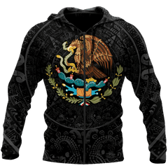 Mexican Aztec Warrior 3D All Over Printed Shirts For Men and Women QB06292002 - Amaze Style™-Apparel