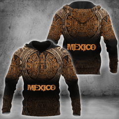 Aztec Mexico Hoodie Personalized 3D All Over Printed Shirts VP06032101 - Amaze Style™