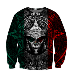 Aztec Warrior 3D All Over Printed Hoodie - Amaze Style™