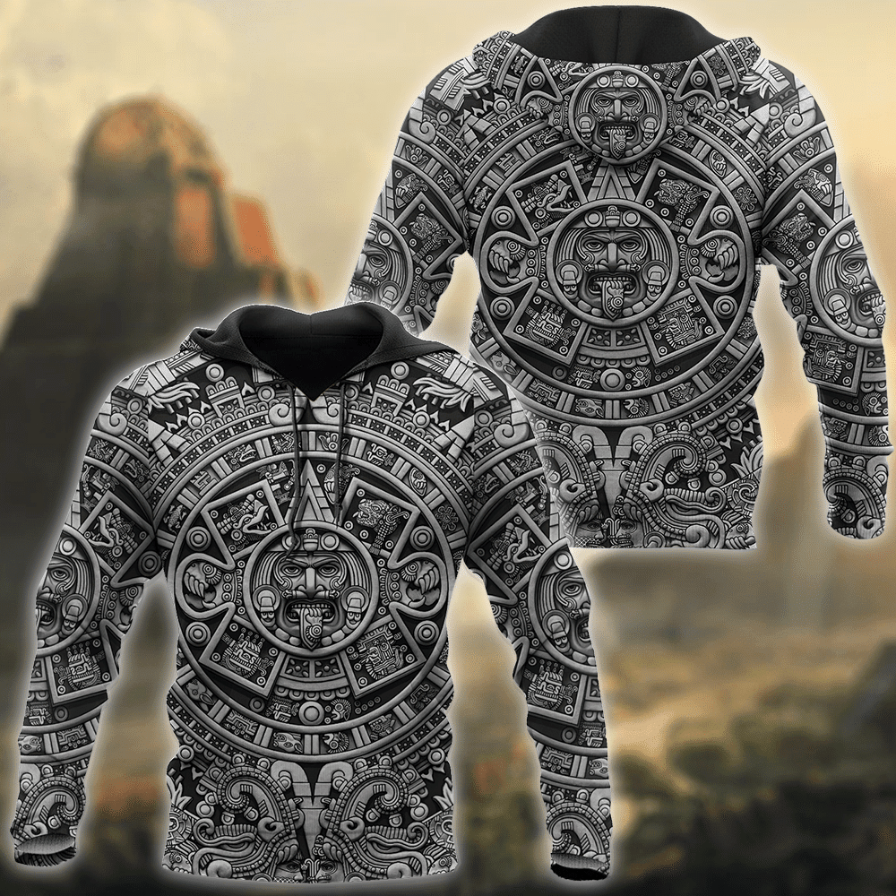 Aztec Mexico 3D All Over Printed Unisex Hoodie - Amaze Style™