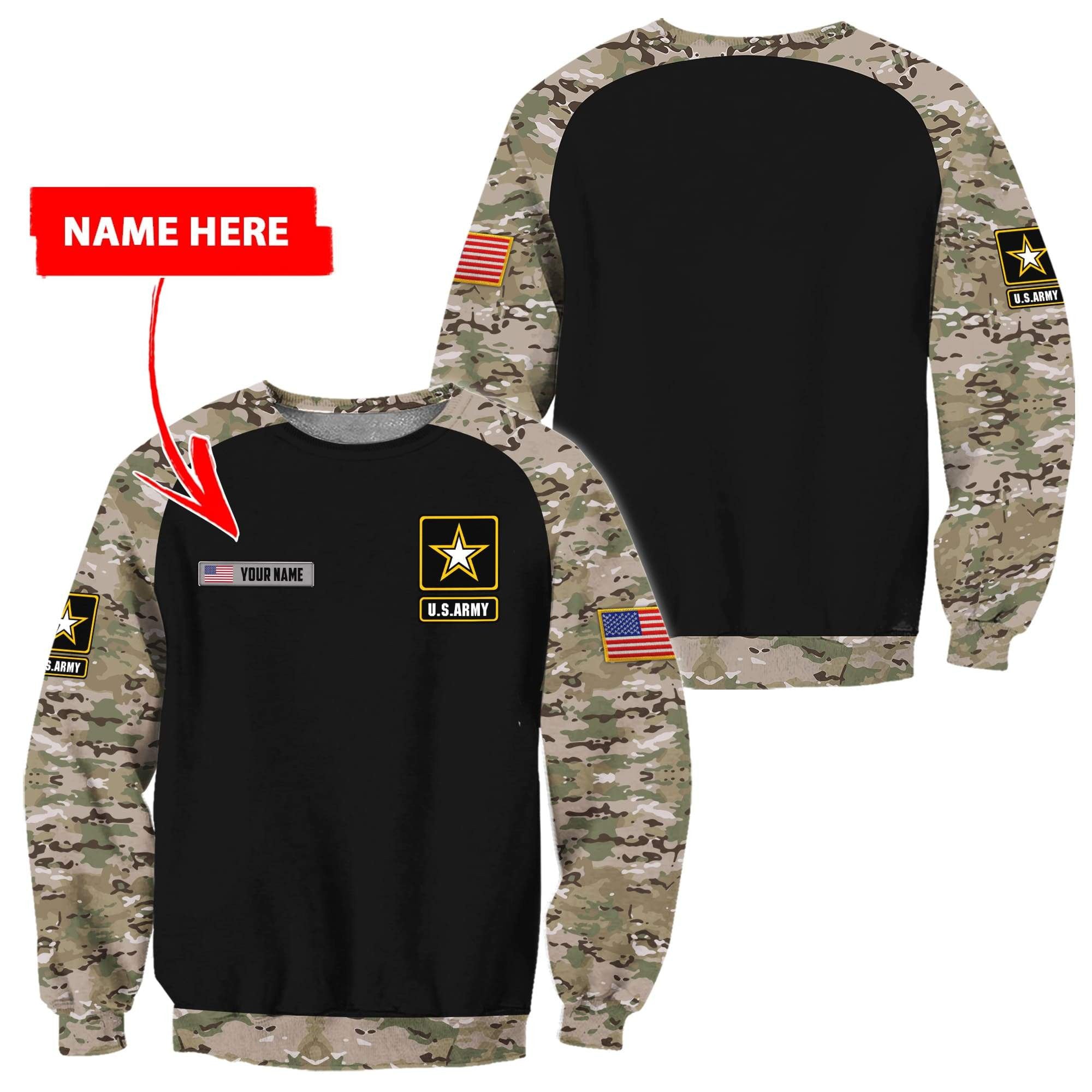 Personalized Name - The United States Army 3D All Over Printed Shirts Pi13042101 - Amaze Style™