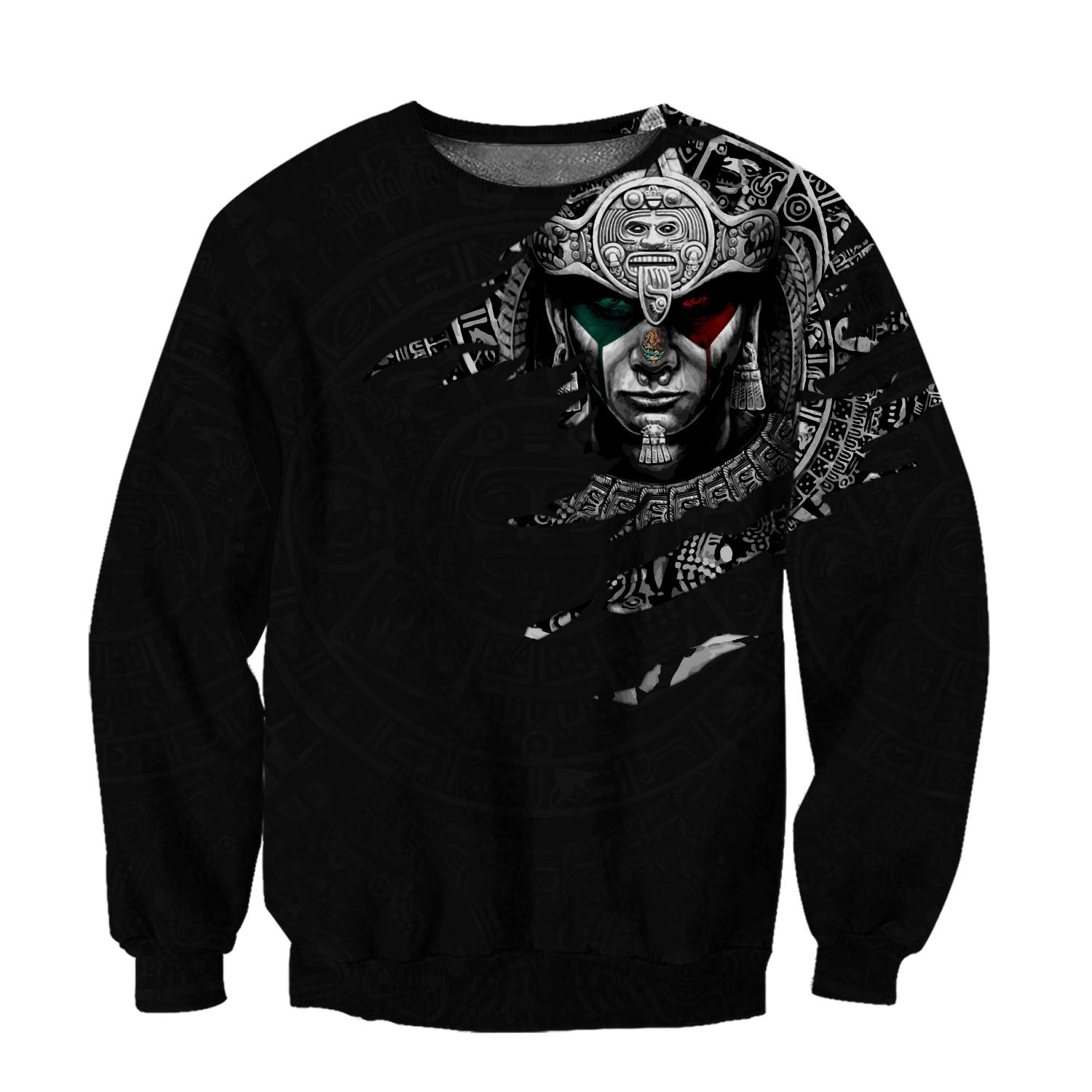 Aztec Warrior 3D All Over Printed Hoodie - Amaze Style™