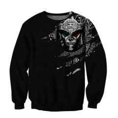 Aztec Warrior 3D All Over Printed Hoodie - Amaze Style™