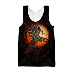 Raven Viking 3D All Over Printed Unisex Shirts - Amaze Style™