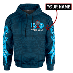 Otter Native American Zodiac Pacific Northwest Native American Art Customized 3D All Over Printed Shirt Hoodie