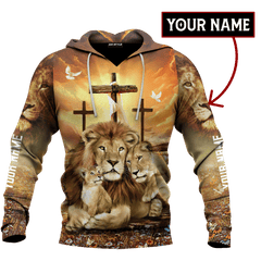 dad i asked god jesus family faith customized 3d all overprinted hoodie