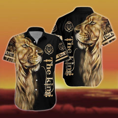 Summer Collection - King Lion 3D All Over Printed Unisex Shirts - Amaze Style™