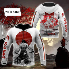 Customize Name Samurai Tattoo Japan 3D All Over Printed Unisex Shirt - Amaze Style™