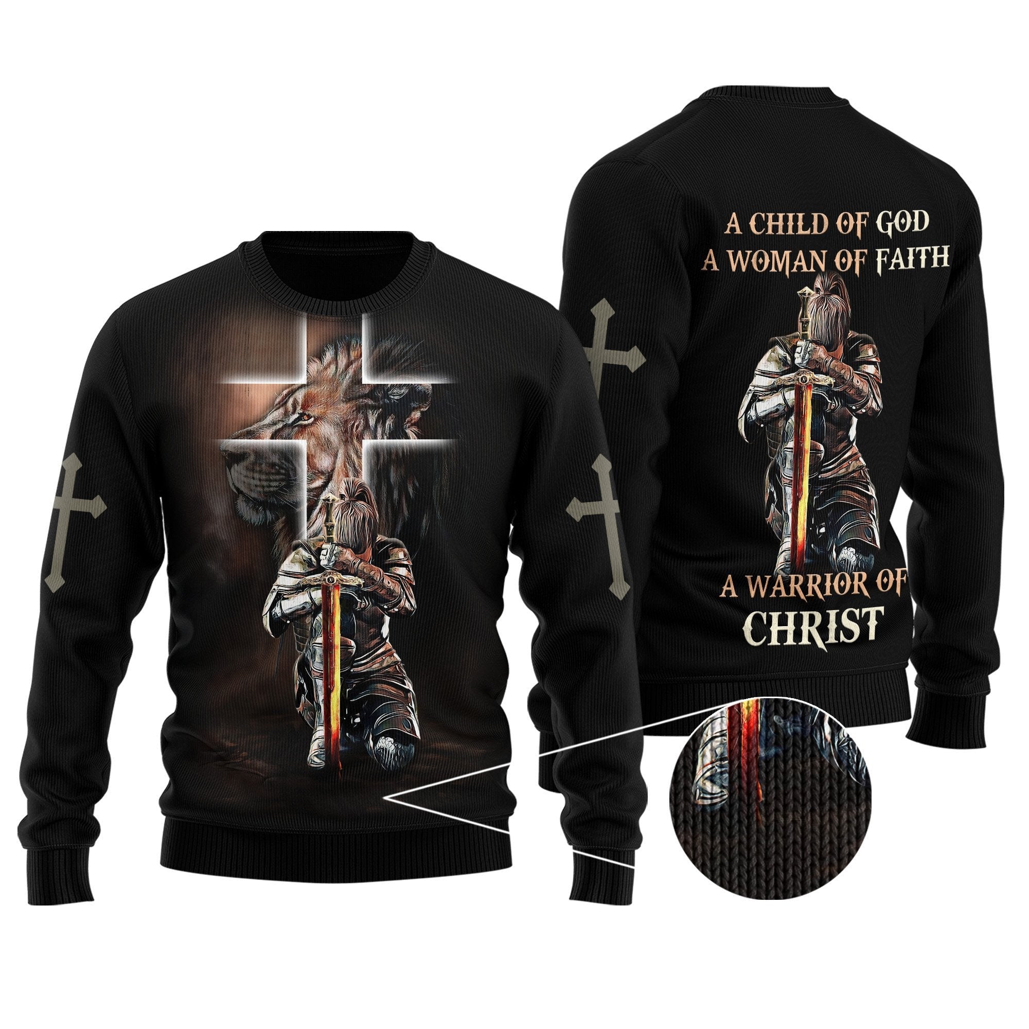 A Child Of God, A Woman Of Faith 3D All Over Printed Unisex Shirts - Amaze Style™