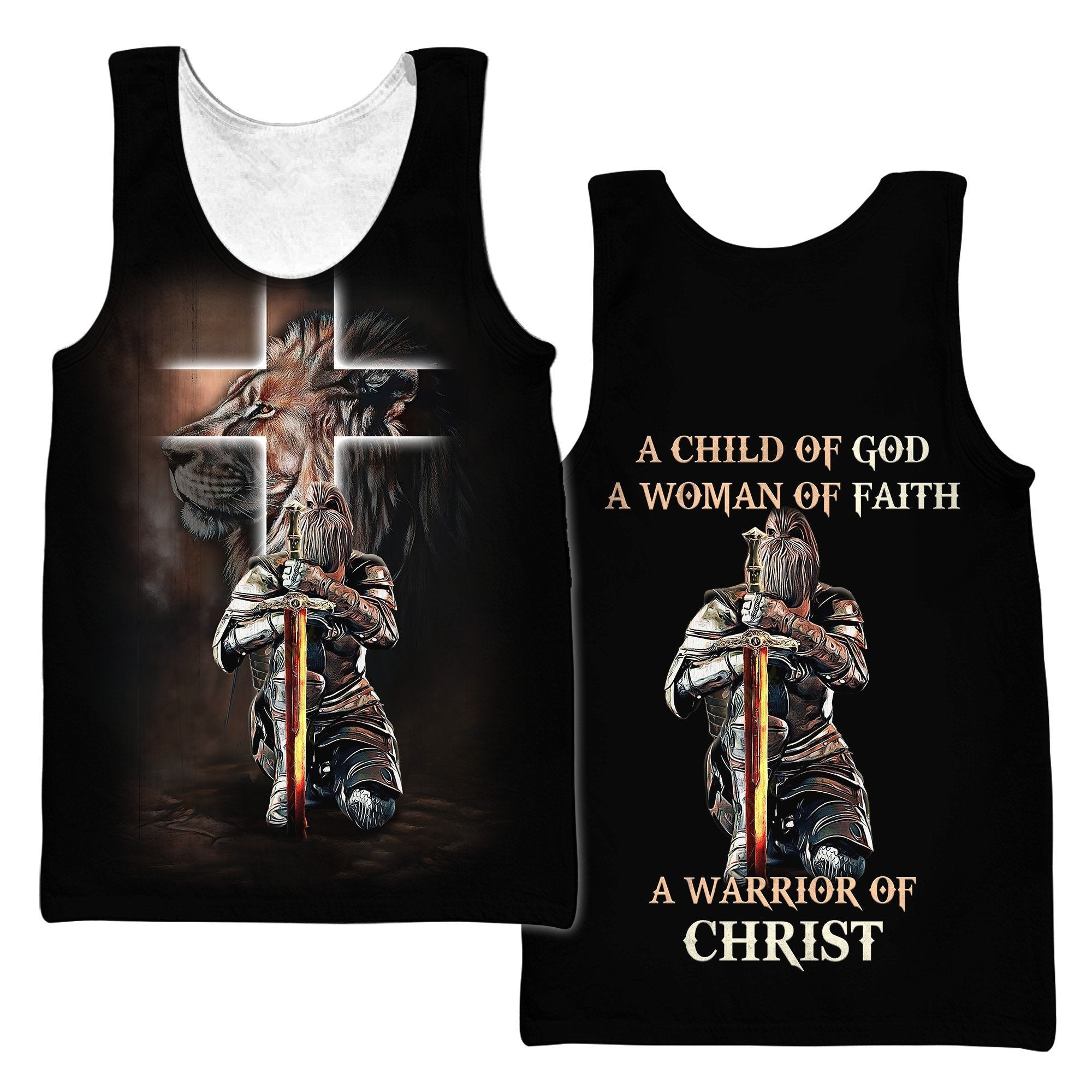 A Child Of God, A Woman Of Faith 3D All Over Printed Unisex Shirts - Amaze Style™