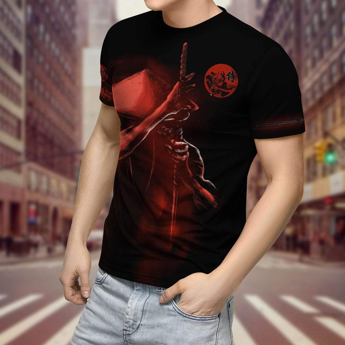 Customize Name Samurai Tattoo Japan 3D All Over Printed Unisex Shirt - Amaze Style™