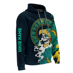 Aztec Eagle Collage Art Customized 3D All Over Printed Shirt Hoodie