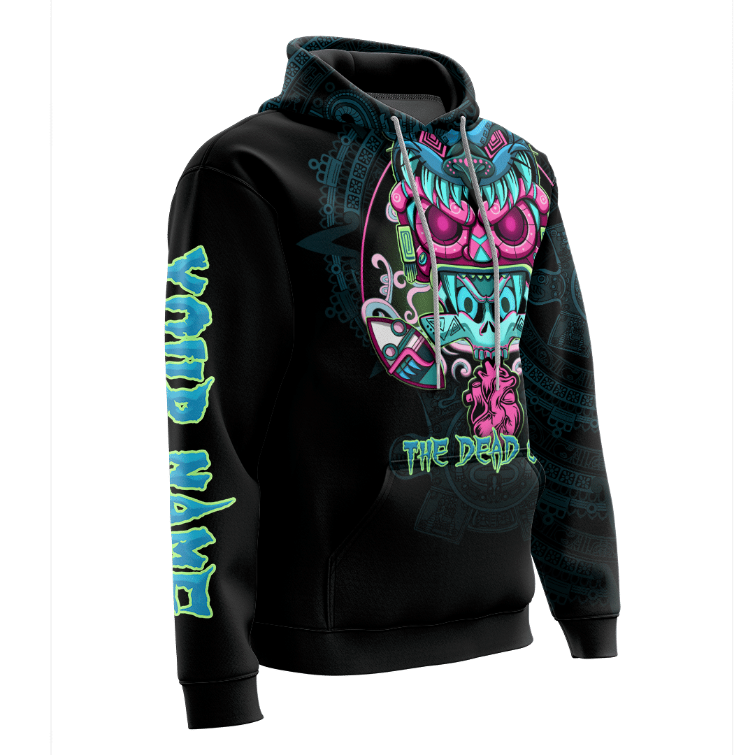 AZTEC DEAD SONG MEXICAN MURAL ART CUSTOMIZED 3D ALL OVER PRINTED SHIRT Hoodie