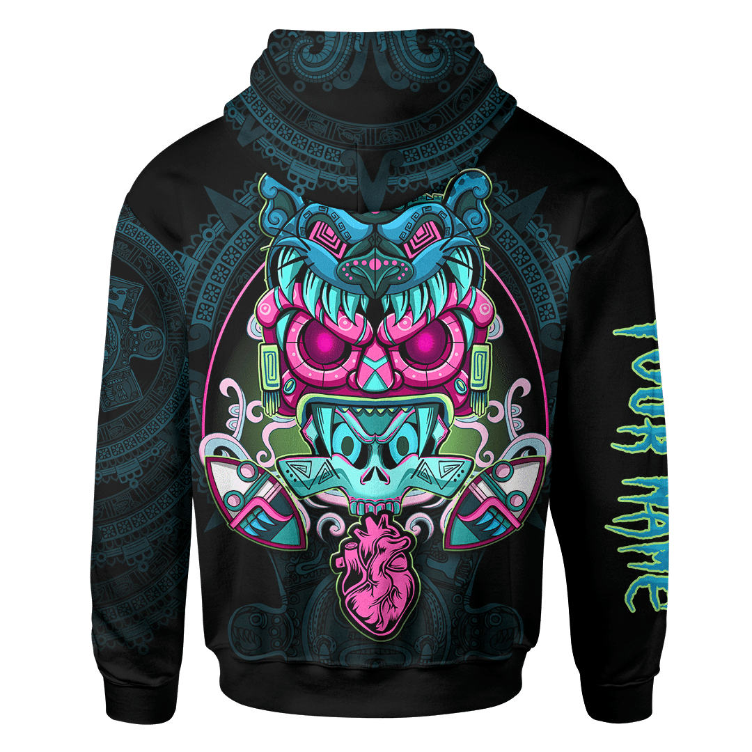 AZTEC DEAD SONG MEXICAN MURAL ART CUSTOMIZED 3D ALL OVER PRINTED SHIRT Hoodie