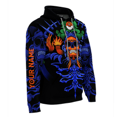 Aztec Dios De La Muerte Collage Mural Art Customized 3D All Over Printed Shirt Hoodie