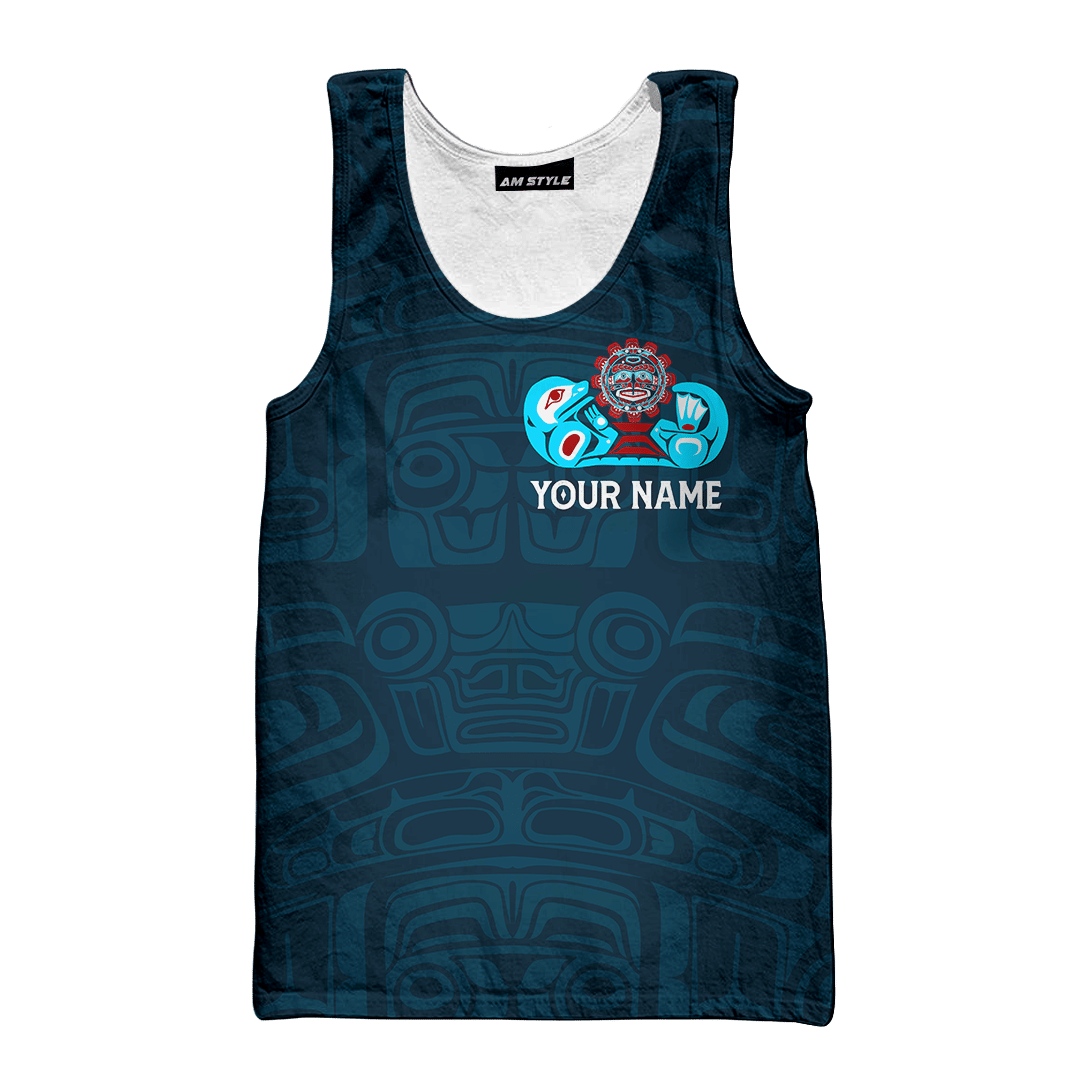 Otter Native American Zodiac Pacific Northwest Native American Art Customized 3D All Over Printed Shirt Hoodie