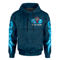 Otter Native American Zodiac Pacific Northwest Native American Art Customized 3D All Over Printed Shirt Hoodie