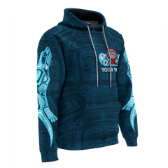 Otter Native American Zodiac Pacific Northwest Native American Art Customized 3D All Over Printed Shirt Hoodie