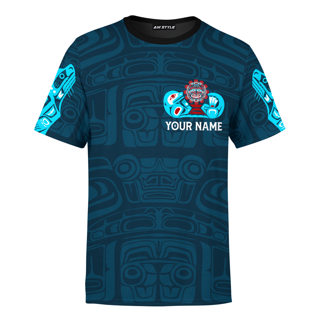 Otter Native American Zodiac Pacific Northwest Native American Art Customized 3D All Over Printed Shirt Hoodie