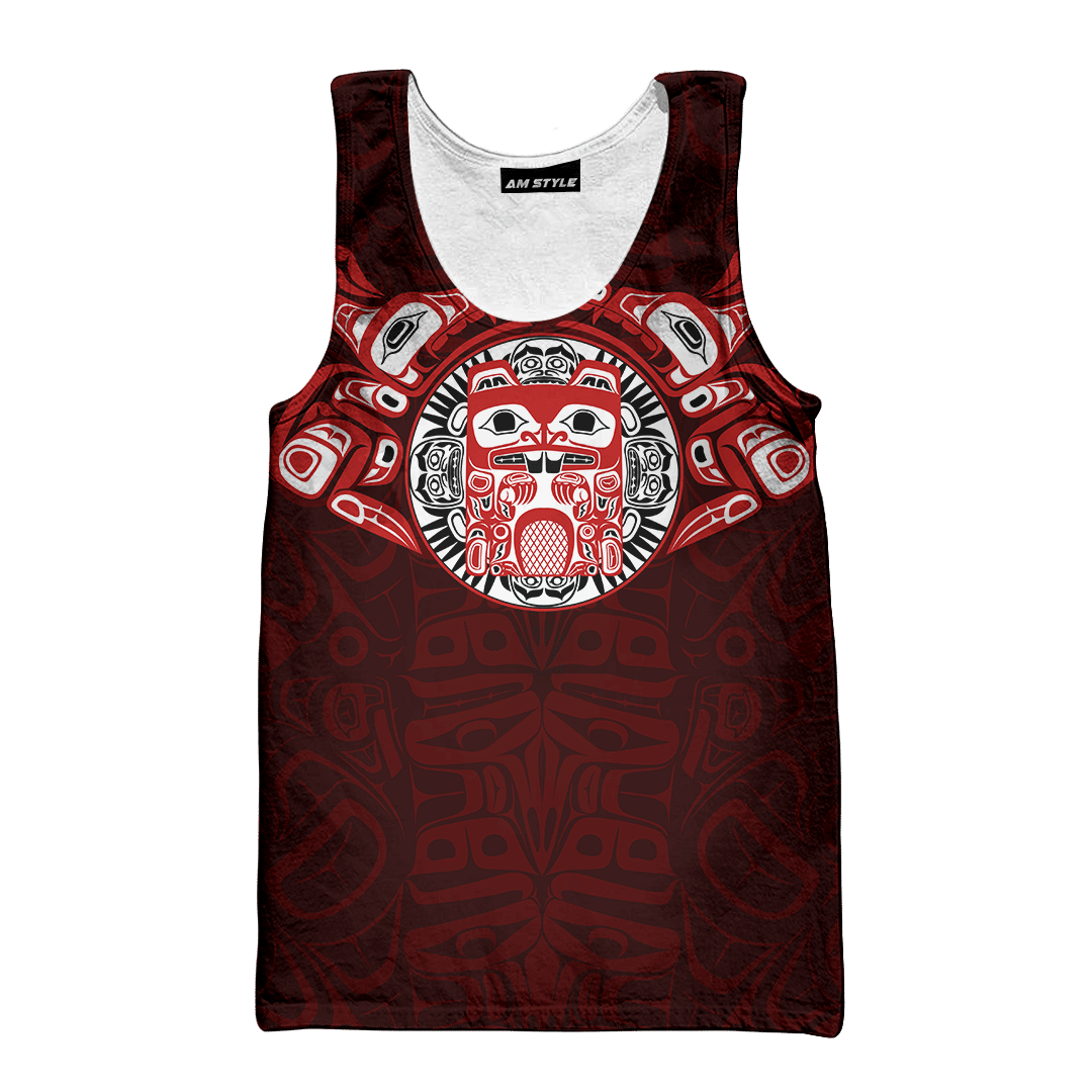 Native American Zodiac Signs Haida Beaver Pacific Northwest Style Customized 3D All Over Printed Shirt Hoodie