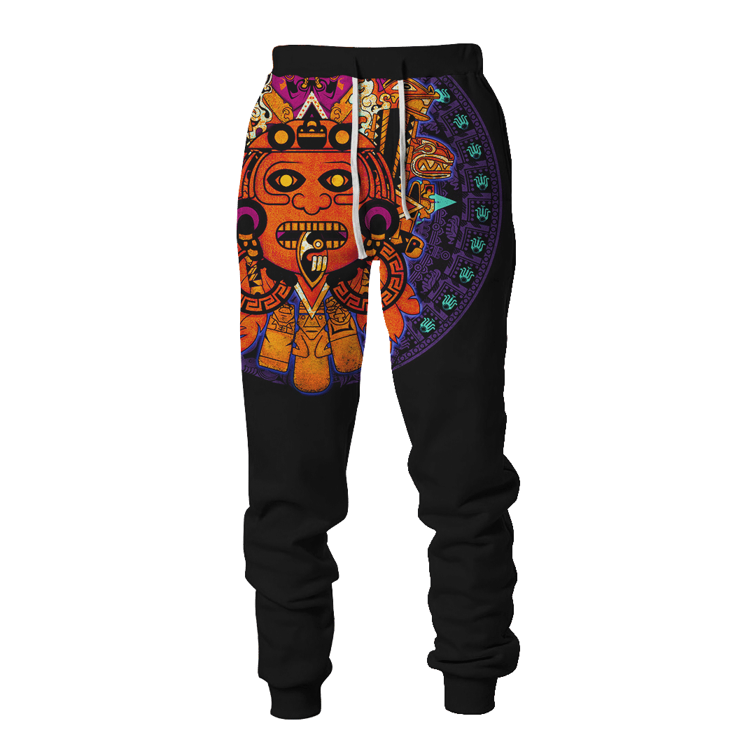 Aztec Guerrera Mural Art Customized 3D All Over Printed hoodie