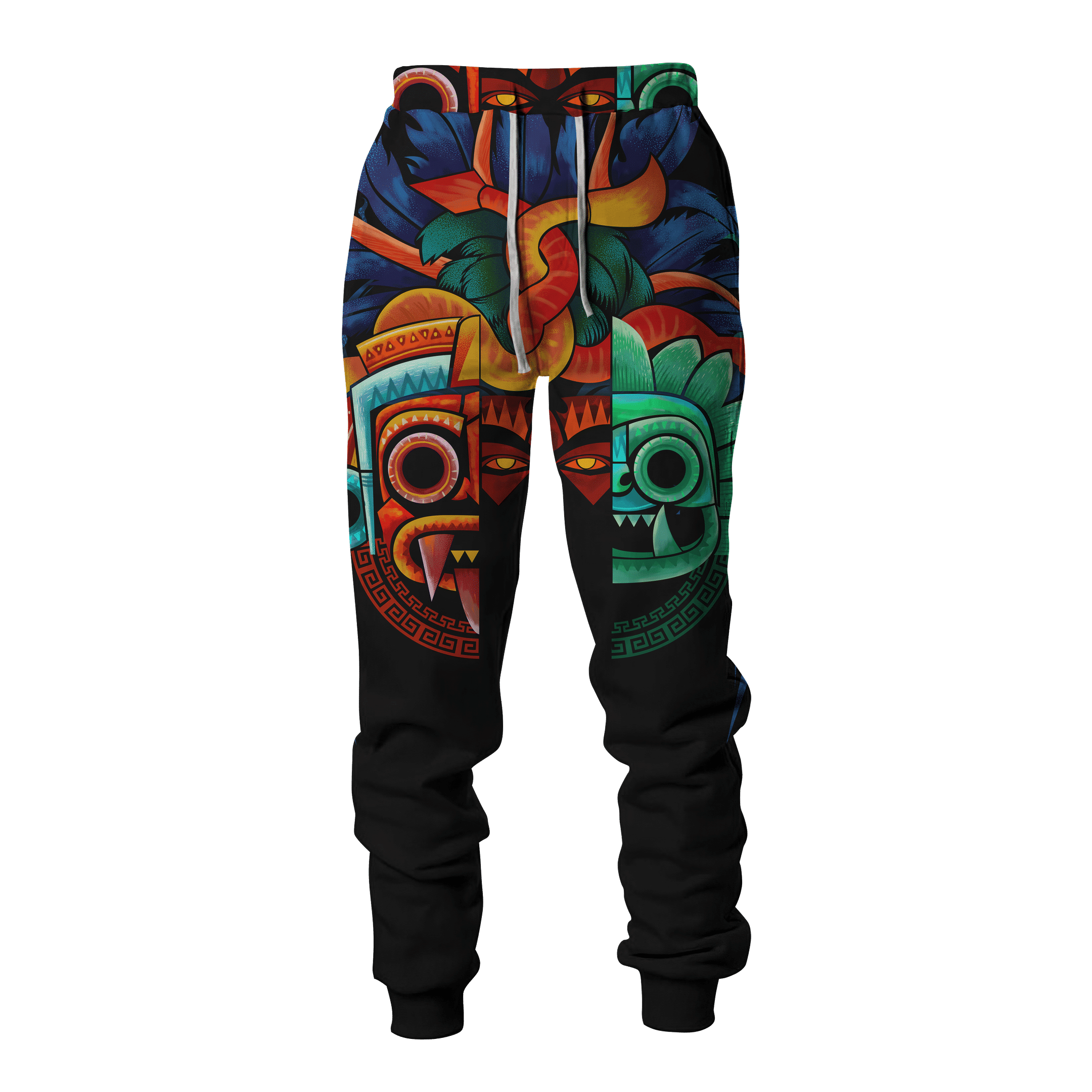 Aztec Tlaloc QuetzalCloakl Deities Mural Art Customized 3D All Over Printed 3D All Over Printed hoodie