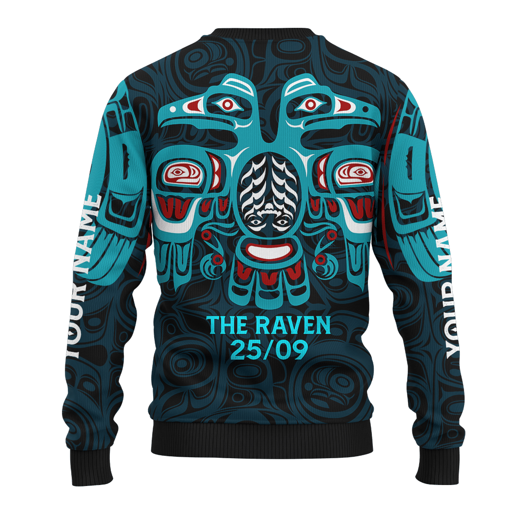 Native American Zodiac Signs Raven Zodiac Signs Pacific Northwest Customized 3D All Over Printed Shirt Hoodie