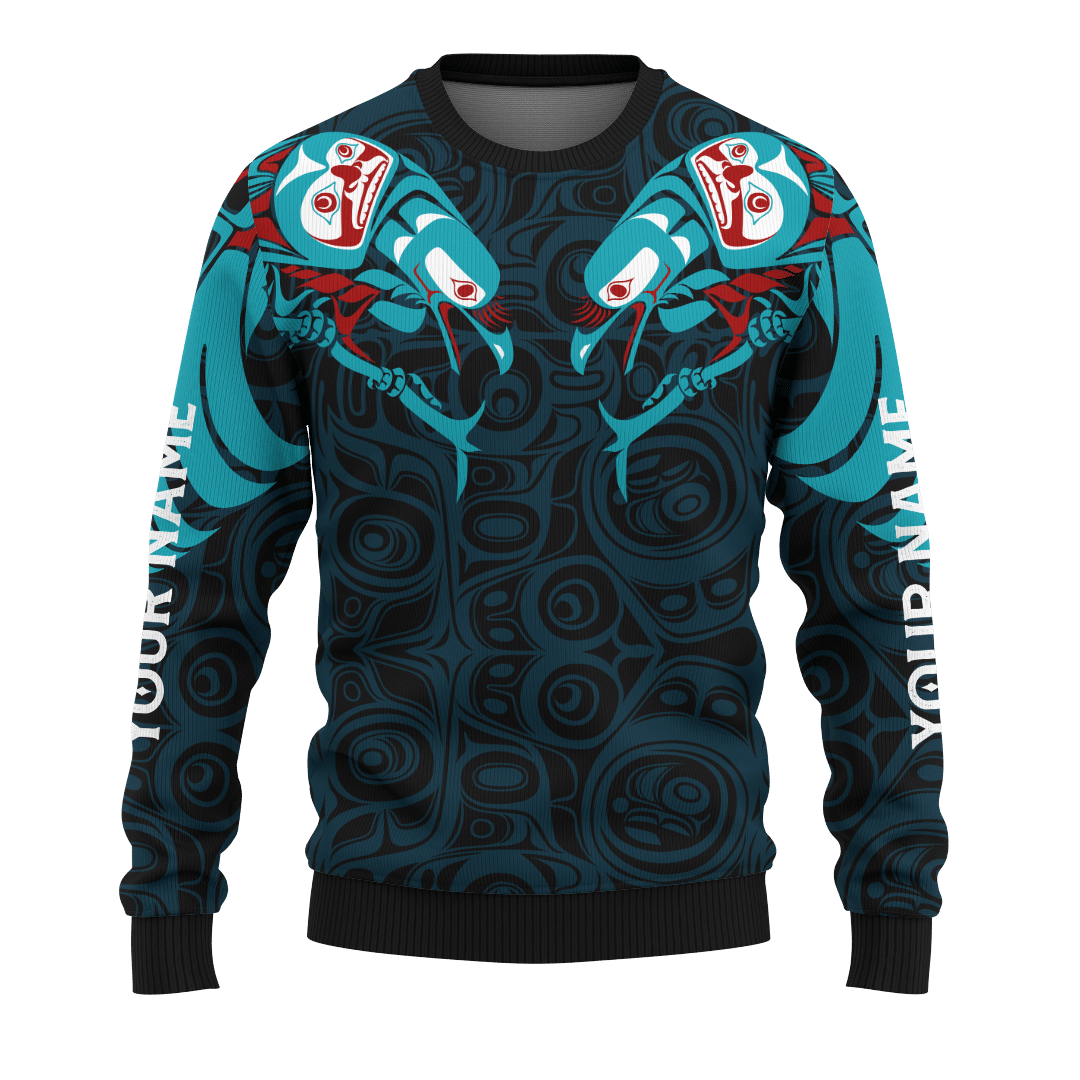 Native American Zodiac Signs Raven Zodiac Signs Pacific Northwest Customized 3D All Over Printed Shirt Hoodie