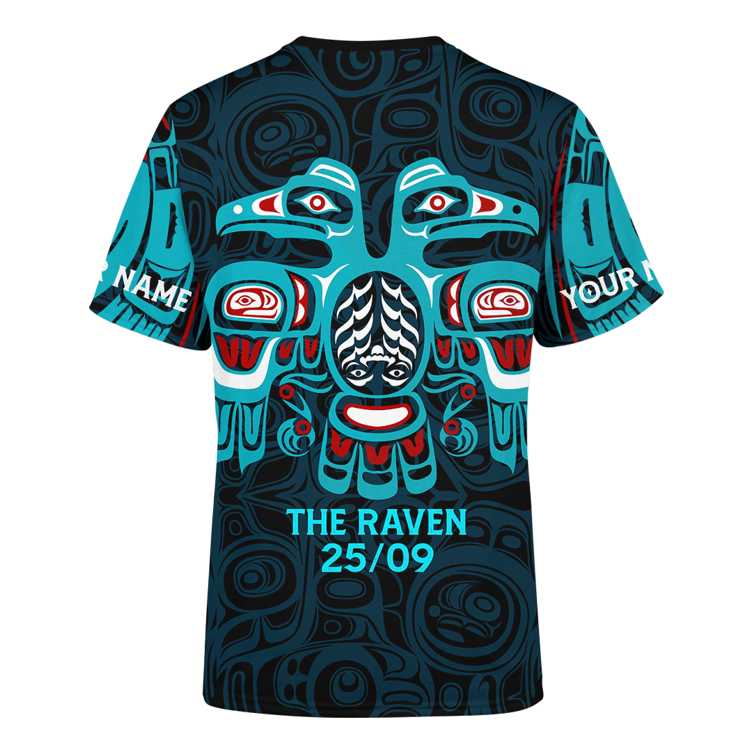 Native American Zodiac Signs Raven Zodiac Signs Pacific Northwest Customized 3D All Over Printed Shirt Hoodie