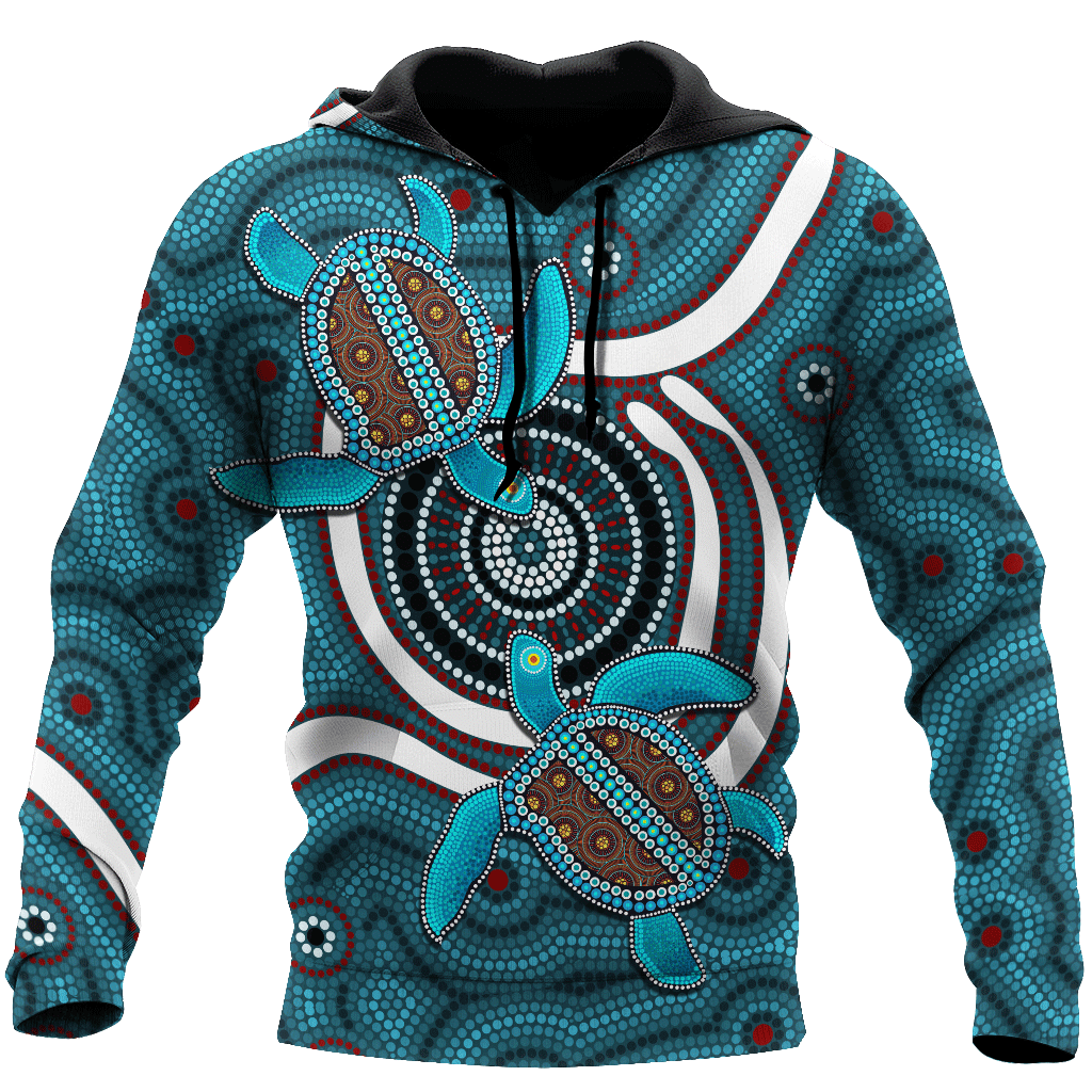 Aboriginal Blue Turtles shirts KL13082202