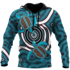 Aboriginal Blue Turtles shirts KL13082202