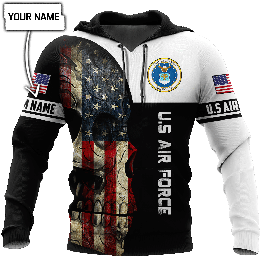 Proud to be United States Air Force Personalized Name - Shirts For Men and Women