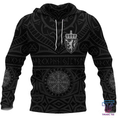 Norway Vikings Tattoo Hoodie