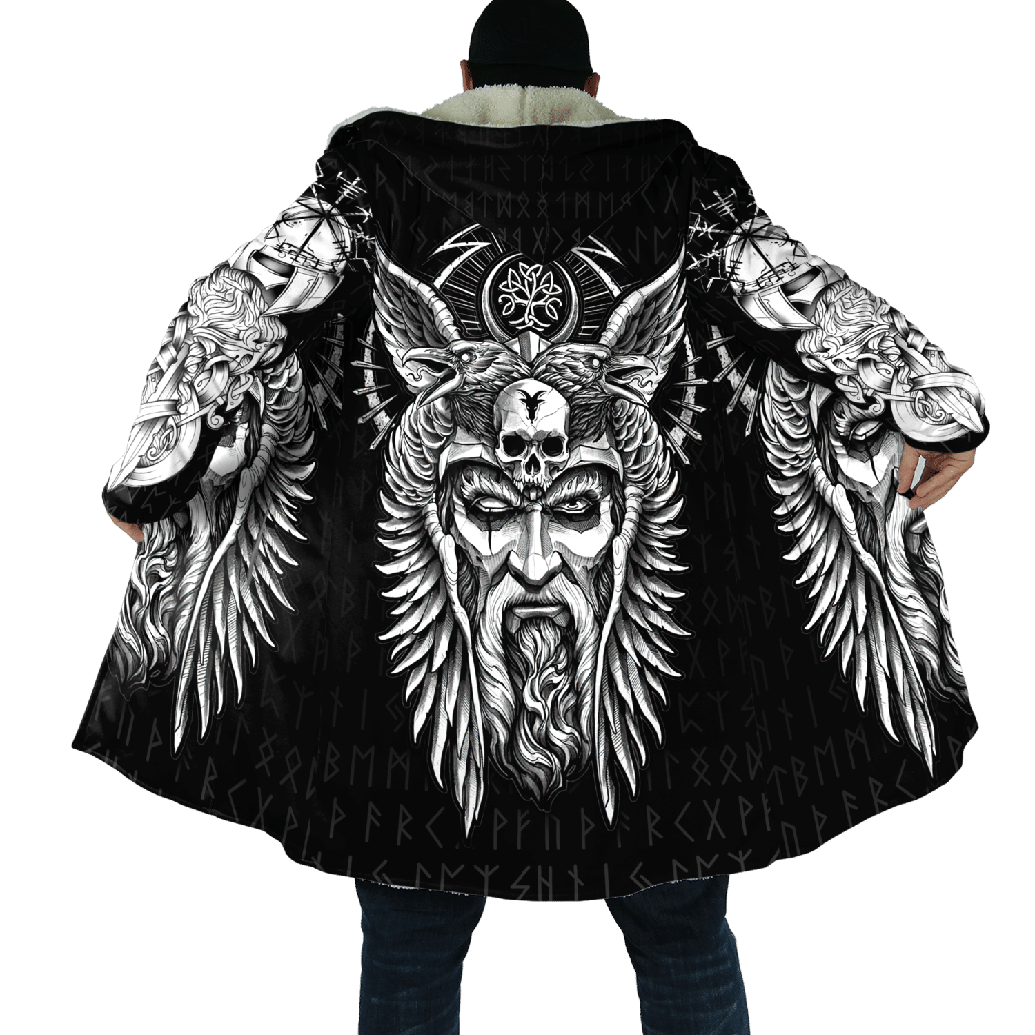 Odin Viking Warrior Hoodie