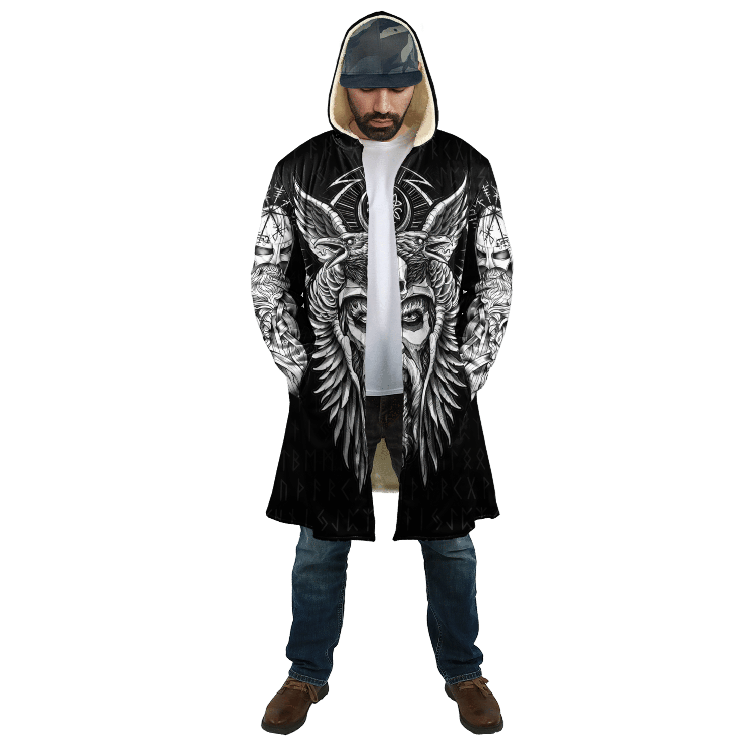 Odin Viking Warrior Hoodie