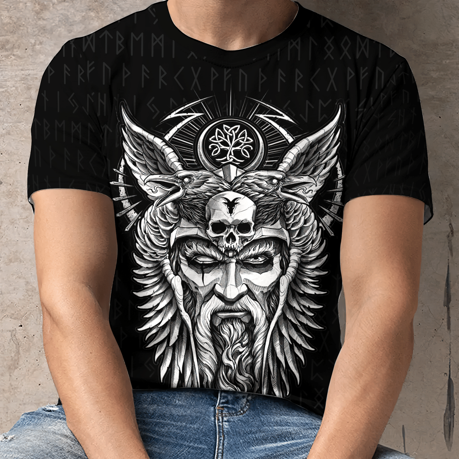 Odin Viking Warrior Hoodie