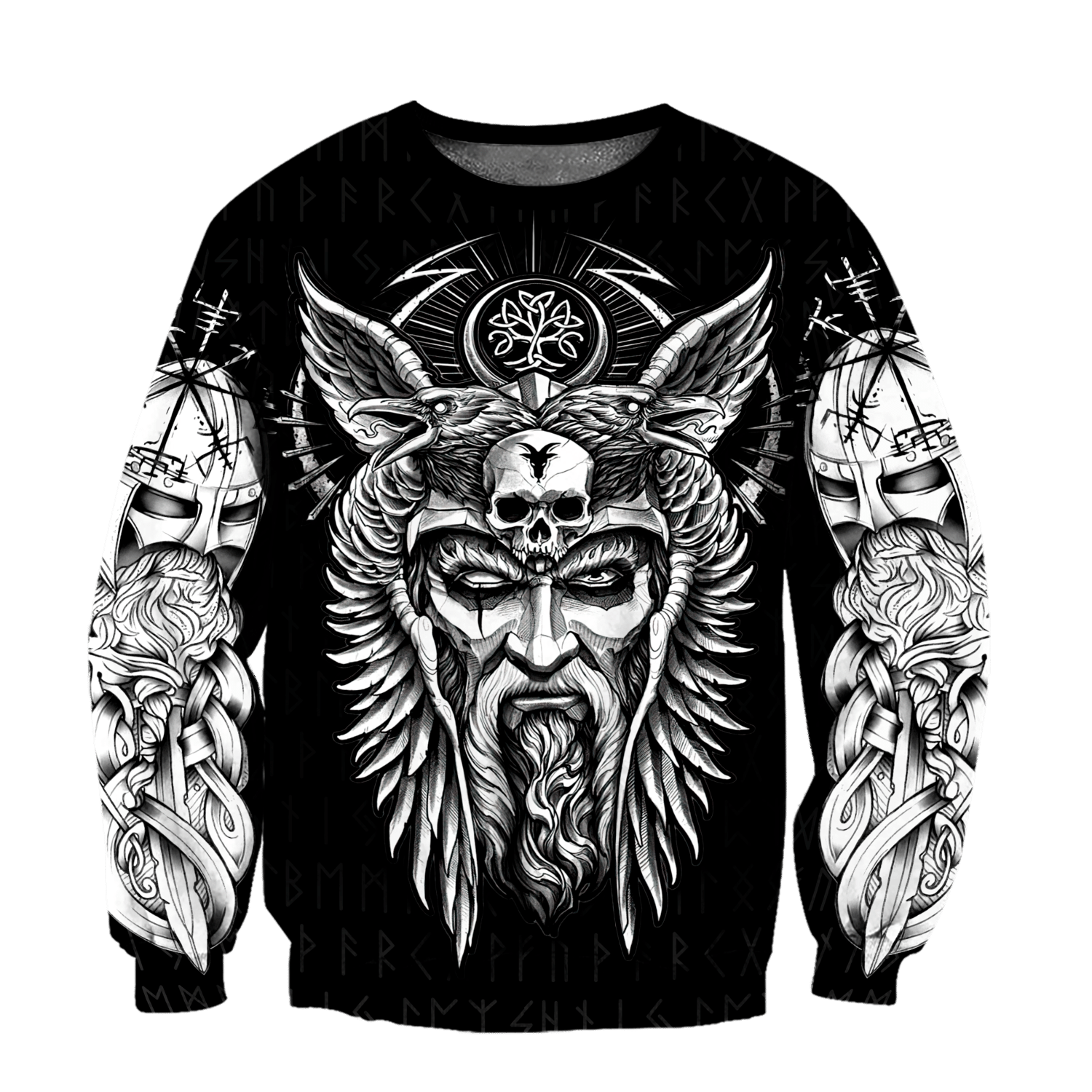 Odin Viking Warrior Hoodie