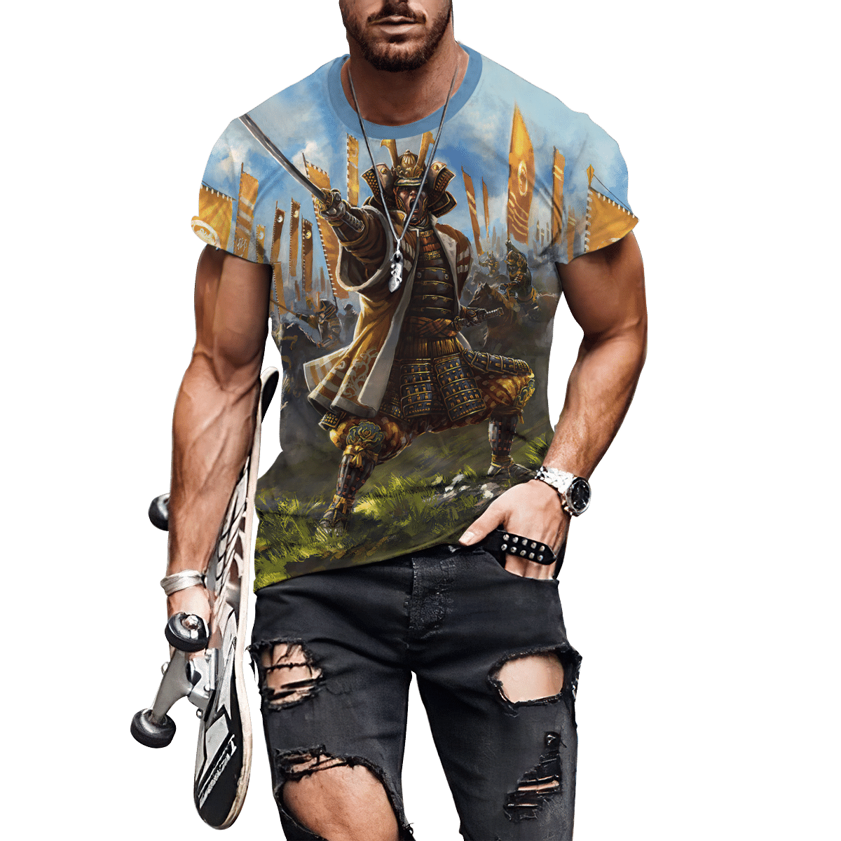 Premium Printed Samurai Warrior Shirts