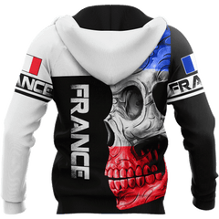 Personalized France Skull Shirts