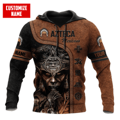 Personalized Name Azteca Mexicano Hoodie