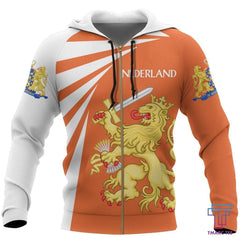 Nederland Lion Hoodie Coat Of Arms