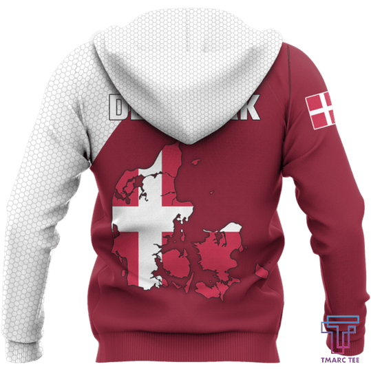 Denmark Map Special Hoodie A ZIPNNK