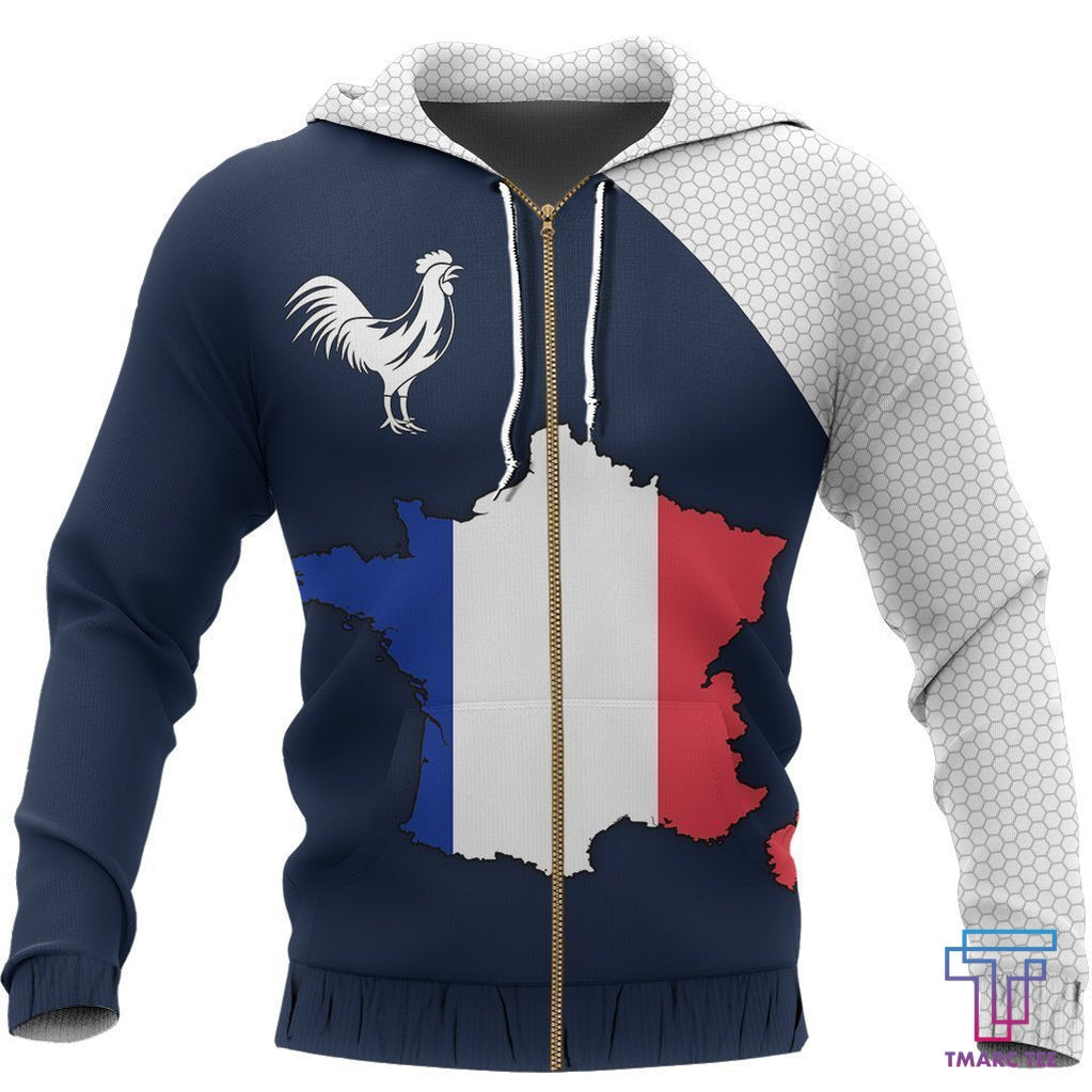 France Map Special Hoodie NNK