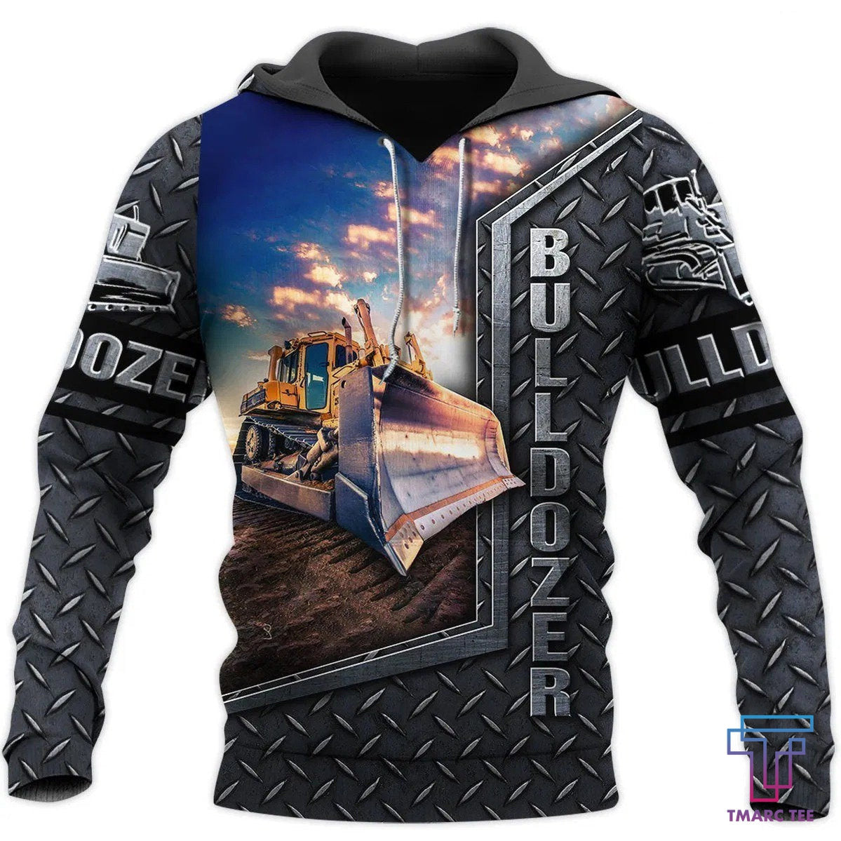 Bulldozer Heavy Equipment Hoodie T-Shirt Sweatshirt for Men and Women NM