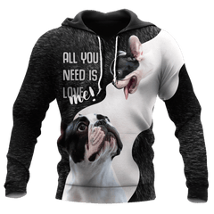 French bulldog D hoodie shirt for men and women Pi