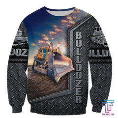 Bulldozer Heavy Equipment Hoodie T-Shirt Sweatshirt for Men and Women NM