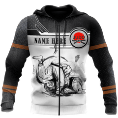 Customize Name Judo Hoodie For Men And Women TNA