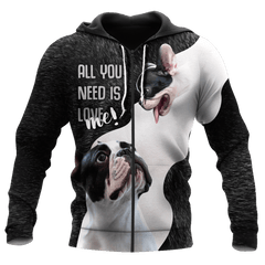 French bulldog D hoodie shirt for men and women Pi