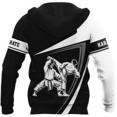 Customize Name Karate Hoodie For Men And Women MH